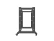 OPEN RACK 18U 600X800 BLACK LANBERG