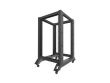 OPEN RACK 18U 600X800 BLACK LANBERG
