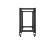 OPEN RACK 18U 600X800 BLACK LANBERG