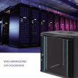 Qoltec 54467 RACK cabinet 19 