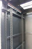 Extralink Rackmount cabinet 42U 800x800 Black standing