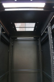Extralink Rackmount cabinet 42U 800x800 Black standing