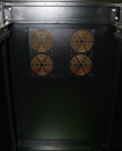Extralink Rackmount cabinet 37U 600x600 Black standing