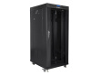 Lanberg FF01-8027-12BL rack cabinet 27U Freestanding rack Black