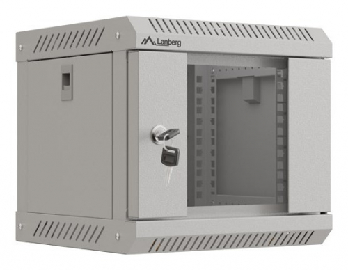 Lanberg WF11-3304-10S rack cabinet 4U Wall mounted rack Grey