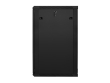 Lanberg wall-mounted installation rack cabinet 19'' 22U 600x600mm black (glass door)