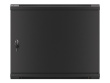 Lanberg WF01-6409-00B rack cabinet 9U Wall mounted rack Black