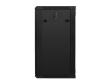 Lanberg wall-mounted installation rack cabinet 19'' 18U 600x450mm black (glass door)