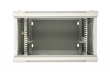 Extralink Rackmount cabinet 6U 600x600 AZH Gray wall mounted, swing type