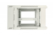 Extralink Rackmount cabinet 6U 600x600 AZH Gray wall mounted, swing type