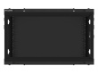 Lanberg WF01-6606-00B rack cabinet 6U Wall mounted rack Black