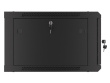 Lanberg WF01-6606-00B rack cabinet 6U Wall mounted rack Black