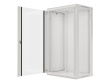 Lanberg Wall mounting rack cabinet 19''  22U 600x450mm Grey