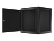 Lanberg WF01-6612-00B rack cabinet 12U Wall mounted rack Black