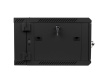 Lanberg WF02-6606-10B rack cabinet 6U Wall mounted rack Black