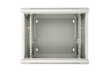 Extralink Rackmount cabinet 9U 600x600 AZH Gray wall mounted, swing type