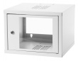 Digitus CL-19 04U rack cabinet 4U Wall mounted rack Light grey