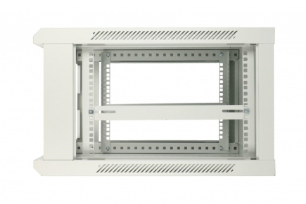 Extralink Rackmount cabinet 6U 600x450 ASP Gray wall mounted, metal door
