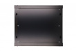 Extralink Rackmount cabinet 9U 600x600 Black wall mounted