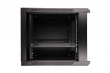 Extralink Rackmount cabinet 9U 600x600 Black wall mounted