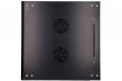 Extralink Rackmount cabinet 9U 600x600 Black wall mounted