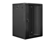 Lanberg Wall-Mounted Rack 19'' 18U 600X600mm black