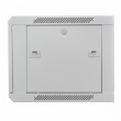 Digitus Wall mount cabinet 19 6U 368/600/450mm, glass door, grey (RAL 7035)