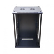 Extralink Rackmount cabinet 15U 600x450 Black wall mounted