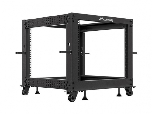 Lanberg OR01-6109-B rack cabinet 9U Freestanding rack Black
