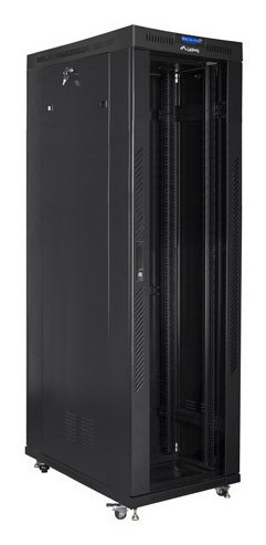 Lanberg FF01-6242-12BL rack cabinet 42U Freestanding rack Black