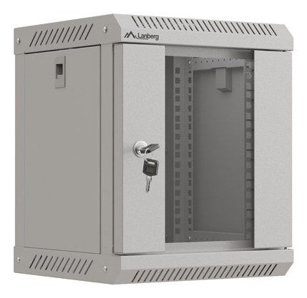 Lanberg WF11-3306-10S 6U Wall Mount Rack Cabinet Grey