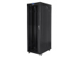 Lanberg Installation cabinet rack 19 42U 800x1000 black, glass door lcd (Flat pack)