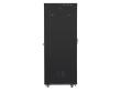 Lanberg Installation cabinet rack 19 42U 800x1000 black, glass door lcd (Flat pack)