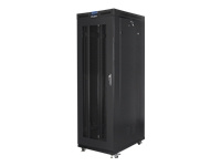 LANBERG free standing rack 19inch cabinet 37U 800x1000 mesh door LCD flat pack black