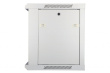 Extralink Wall cabinet rack 9U 600x450 gray glass door