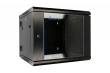 Extralink Rackmount cabinet 12U 600x600 AZH Black wall mounted, swing type