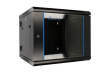 Extralink Rackmount cabinet 12U 600x600 AZH Black wall mounted, swing type
