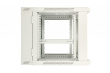 Extralink Rackmount cabinet 12U 600x600 AZH Gray wall mounted, swing type