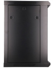 Extralink Wall cabinet rack 12U 600x450 black glass door