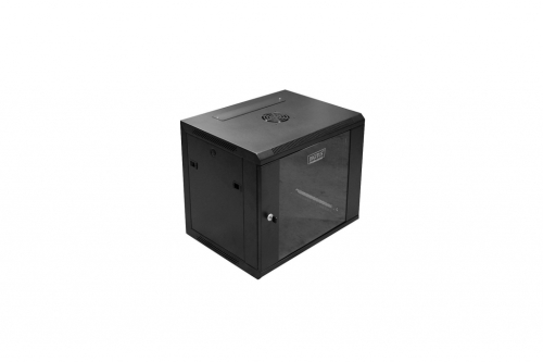 Digitus DN-W19 09U/450/B rack cabinet 9U Wall mounted rack Black