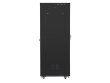 Lanberg Installation standing cabinet rack 19-inch 800x1000 black perforated door LCD (Flat pack)