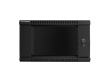 Lanberg Wall-Mounted Rack 19'' 6U 600X450mm black