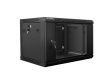 Lanberg Wall-Mounted Rack 19'' 6U 600X450mm black