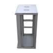 Extralink Rack cabinet 15U 600x450mm grey hanging