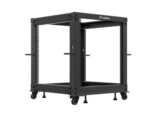 Lanberg OR01-6112-B rack cabinet 12U Freestanding rack Black