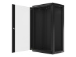 Lanberg WF01-6422-10B rack cabinet 22U Wall mounted rack Black