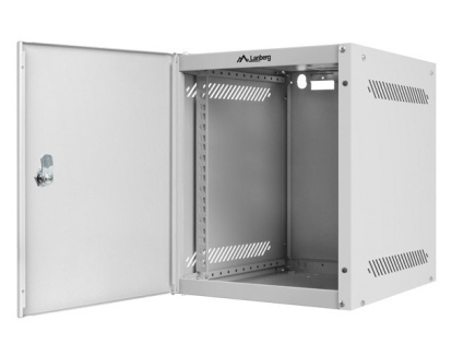 LANBERG 10'' WALL-MOUNTED RACK CABINET 6U (280X310, gray)