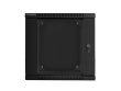 Lanberg WF02-6612-10B rack cabinet 12U Wall mounted rack Black