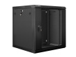 Lanberg Wall-Mounted Rack 19'' 12U 600X600mm black