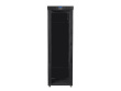 Lanberg Standing rack cabinet 19 inches 47U 800x1200mm, glass LCD doors (FLAT PACK) black